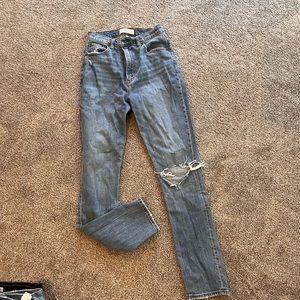 Slim 90’s high rise Abercrombie and Fitch